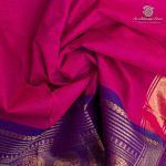 10 Yards Pure Cotton Sarees - Majenta Pink SASTC0037898 - Image 2