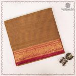 10 Yards Pure Cotton Sarees - Fenugreek SASTC0037904