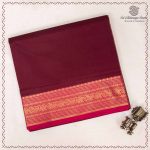 10 Yards Pure Cotton Sarees - Maroon SASTC0037907