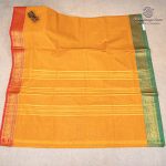 10 Yards Pure Cotton Sarees - Dark Fawn SASTC0037917 - Image 3