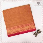 10 Yards Pure Cotton Sarees - Copper SASTC0037922