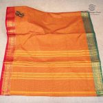 10 Yards Pure Cotton Sarees - Copper SASTC0037922 - Image 3