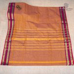 10 Yards Pure Cotton Sarees - Dual Shade Mustard SASTC0037926 - Image 3