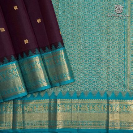 Pure Silk Sarees - Dark Wine SASPS37929