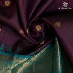 Pure Silk Sarees - Dark Wine SASPS37929 - Image 2