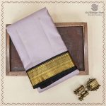 Pure Silk Sarees - Lavender Blue SASPS37930 - Image 5