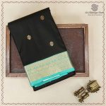 Pure Silk Sarees - Black SASPS37931 - Image 5