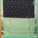 Pure Silk Sarees - Black SASPS37931 - Image 4