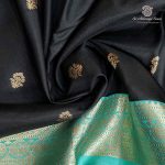 Pure Silk Sarees - Black SASPS37931 - Image 2
