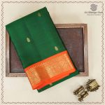 Pure Silk Sarees - Forest Green SASPS37932 - Image 5
