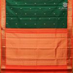 Pure Silk Sarees - Forest Green SASPS37932 - Image 4