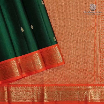 Pure Silk Sarees - Forest Green SASPS37932