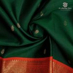 Pure Silk Sarees - Forest Green SASPS37932 - Image 2
