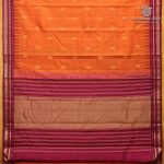 Pure Silk Sarees - Rust SASPS37933 - Image 4