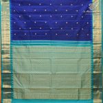 Pure Silk Sarees - MS Blue SASPS37937 - Image 4