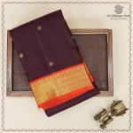 Pure Silk Sarees - Dark Wine SASPS37940 - Image 5