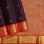 Pure Silk Sarees - Dark Wine SASPS37940