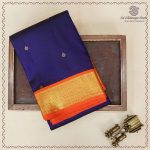 Pure Silk Sarees - Dark Navy Blue SASPS37943 - Image 5