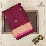 Pure Silk Sarees - Burgundy SASPS37944 - Image 5