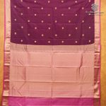 Pure Silk Sarees - Burgundy SASPS37944 - Image 4