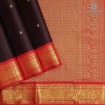 Pure Silk Sarees - Dark Brown SASPS37947