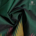 Pure Silk Sarees - Dark Emerald Green SASPS37948 - Image 2