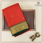 Pure Silk Sarees - Dark Red SASPS37949 - Image 5