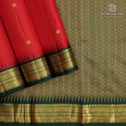 Pure Silk Sarees - Dark Red SASPS37949