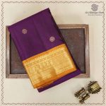 Pure Silk Sarees - Dark Purple SASPS37951 - Image 5