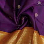 Pure Silk Sarees - Dark Purple SASPS37951 - Image 2