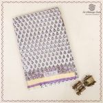 Fancy Kota Saree - White SASCK37960