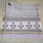 Fancy Kota Saree - White SASCK37960 - Image 3