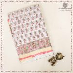 Fancy Kota Saree - White SASCK37961
