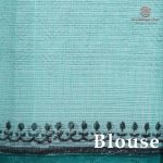 Fancy Kota Saree - Seafoam Green SASCK37966 - Image 2