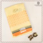 Fancy Kota Saree - Pale Yellow SASCK37973
