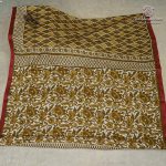 Printed Cotton Sarees - Spicy Mustard SASC0037977 - Image 3