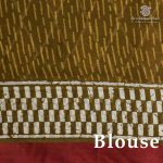 Printed Cotton Sarees - Spicy Mustard SASC0037977 - Image 2