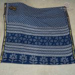 Printed Cotton Sarees - Indigo Blue SASC0037981 - Image 3
