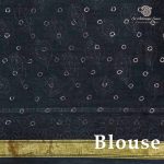 Printed Cotton Sarees - Black SASC0037982 - Image 2