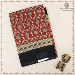 Printed Cotton Sarees - Maroon SASC0037989