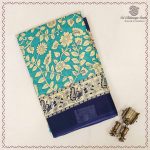 Printed Cotton Sarees - Light Blue SASC0037994