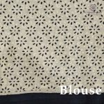 Printed Cotton Sarees - Khaki SASC0037996 - Image 2