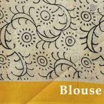 Printed Cotton Sarees - Cream SASC0038003 - Image 2