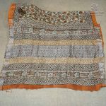 Printed Cotton Sarees - Dark Beige SASC0038015 - Image 3
