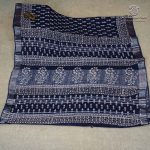 Printed Cotton Sarees - Indigo Blue SASC0038017 - Image 3