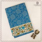 Printed Cotton Sarees - Light Blue SASC0038018