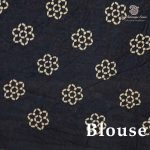 Printed Cotton Sarees - Black SASC0038019 - Image 2