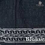 Printed Cotton Sarees - Black SASC0038024 - Image 2