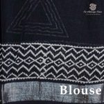 Printed Cotton Sarees - Black SASC0038032 - Image 2