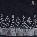 Printed Cotton Sarees - Black SASC0038033 - Image 2